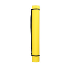Expandable Poster Tubes for Large Artworks, Waterproof and Shockproof Storage, Easy Open Rotating Cover, Yellow