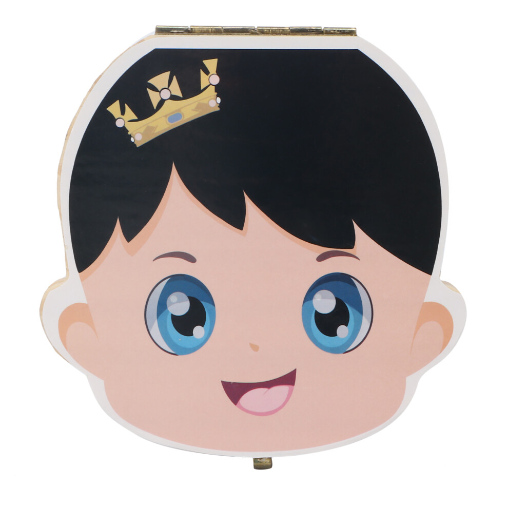 Baby Wooden Tooth Box Individual Holes Primary