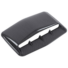 Scoop de capot ABS, cache-vent du capot en fibre de carbone