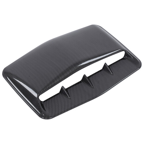 Scoop de capot ABS, cache-vent du capot en fibre de carbone