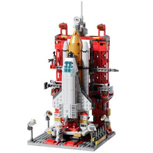 (Airship)107 Stck. Space Shuttle 130 Stck. Weltraumrakete pädagogisches Puzzle Bauspielzeug Block