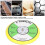Durable PU Hook & Loop Backing Plate 6in for Air Sander & Polisher 24 Thread 9