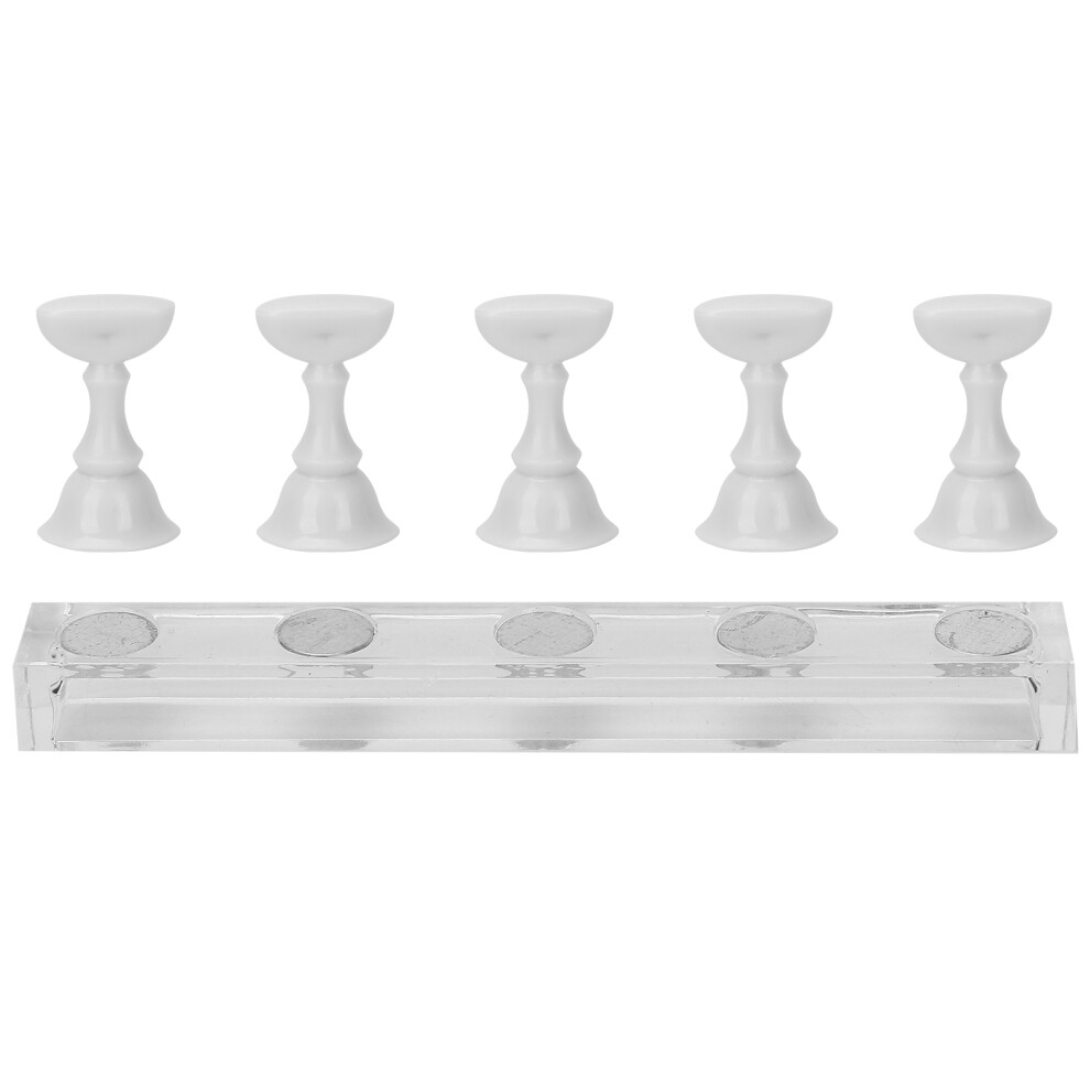 Nail Art Display Practice Stand Magnetic Nail