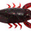 10 Stück Weiche Angelköder Crawdad Köder PVC Garnelen Künstliche Weiche Köder für Barschangeln Dunkelrot A Packung mit Zehn 10