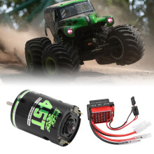 Gebürsteter Motor 540 Hochdrehmoment, geräuscharm, mit dualem Betriebsmodus, Schutz vor Niederspannung, gebürsteter Motor, 360A ESC für RC
