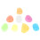 200Pcs Luminous Stone Colorful Fluorescent Stones 6