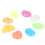 200Pcs Luminous Stone Colorful Fluorescent Stones 3