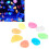 200Pcs Luminous Stone Colorful Fluorescent Stones 9