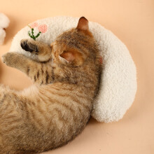 Almohada suave para mascotas en forma de U 27x17x6cm 60g Cats&Dogs