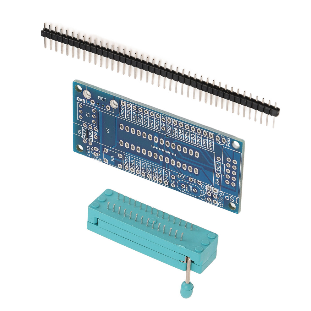 Atmega8 Atmega48 Avr Microcontroller Development Board For Educational Use 4671342681484