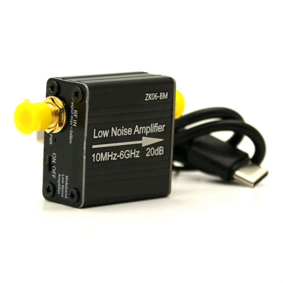 Lna Power Preamplifier Module 100Khz-6Ghz/10Ghz 20Db High Gain Low Noise Amplifier Zk06-Bm 4851688078920