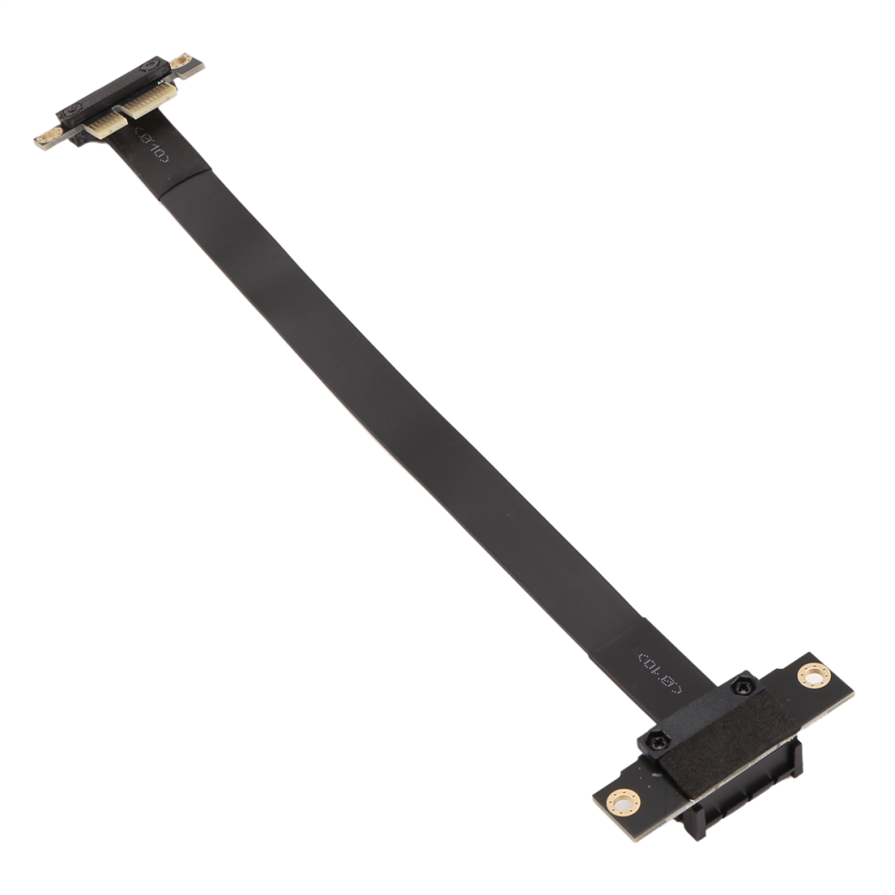 Pcie X1 Riser Cable Dual 90 Degree Right Angle Pcie 3.0 To Extension 8Gbps Pci Express 1X Card 20Cm 4851688095354