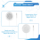 Mini White 3 5mm Pillow Speaker For CD Radio MP3 Player 7