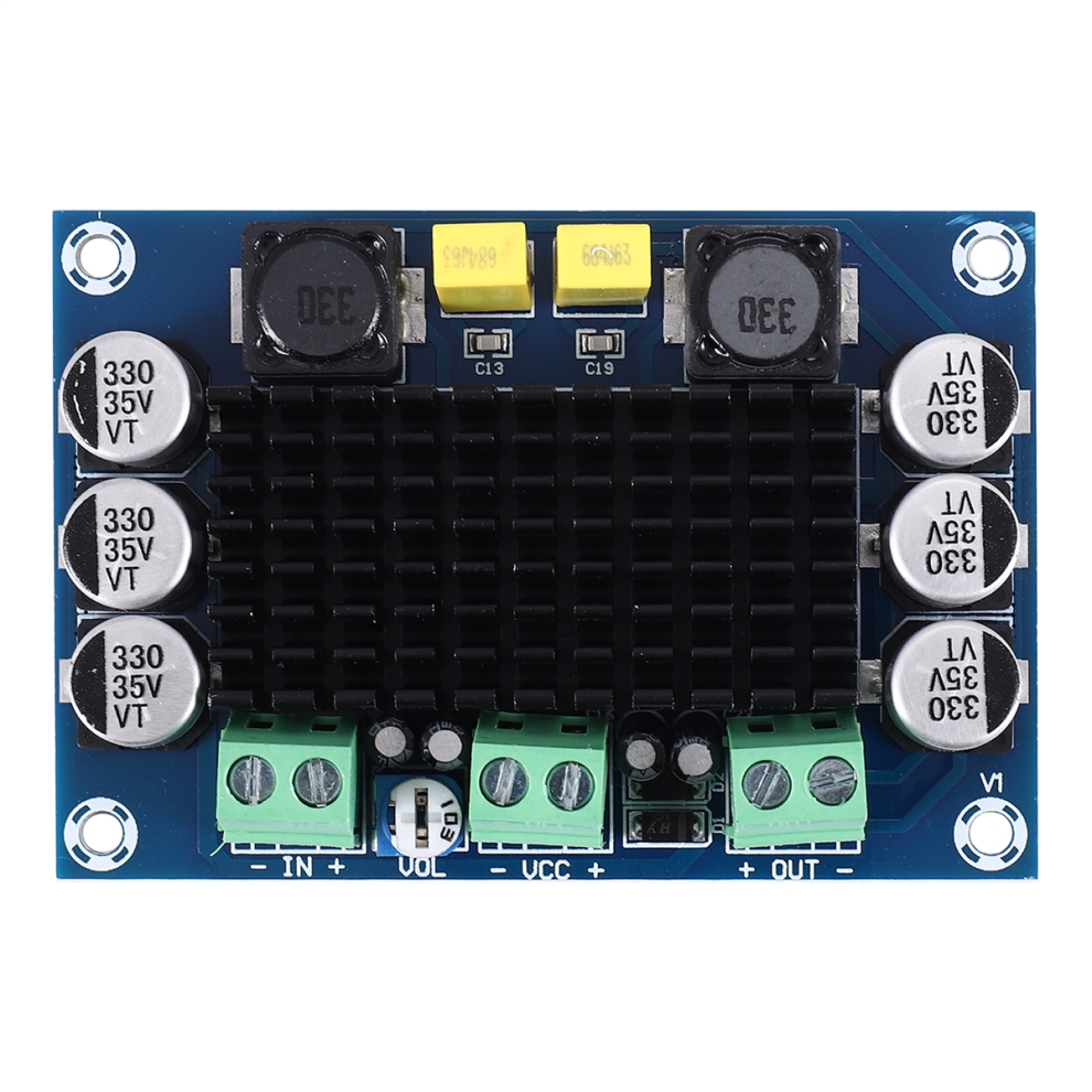 DC 12V-24V TPA3116 D2 100W Mono Channel Digital Audio Power Amplifier Board car-image-OPC-PJPGXYG-NEW