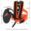 Trimmer Shoulder Strap Padded Universal Adjustable Weed Eater Harness Double for Orange 5