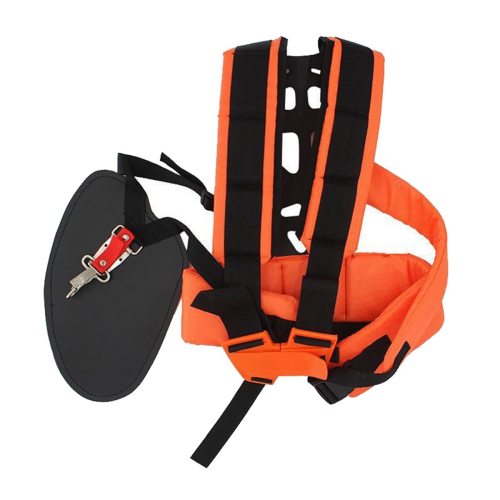 Trimmer Shoulder Strap Padded Universal Adjustable Weed Eater Harness Double for Orange