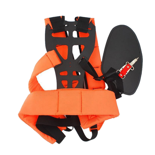 Trimmer Shoulder Strap Padded Universal Adjustable Weed Eater Harness Double for Orange 2