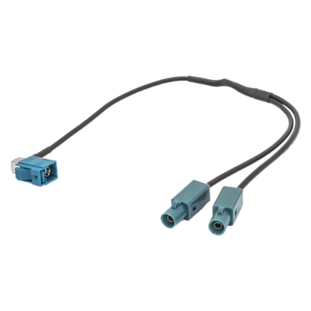 Radio Y-Antenna Adapter One Fakra Female to Two Male Conversion Cable Antenna Connector /-image-OPC-PJPH2RX-NEW