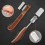 2Pcs Bread Lame Tool Knife Sourdough Scoring with 10 Pcs Replaceable Blades Wooden Handle Slashing 6
