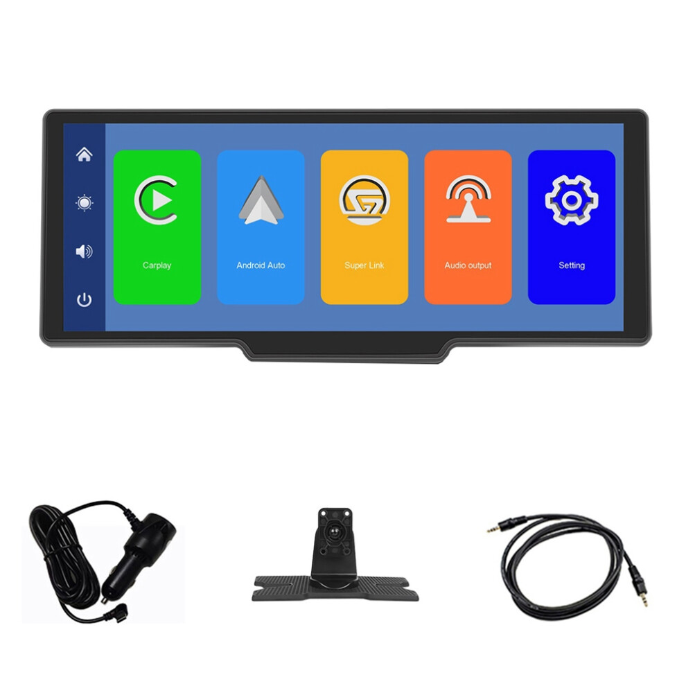 10.26 Inch Car Monitor Wireless CarPlay Android Auto HD Screen Bluetooth FM Transmitter Video Player-image-OPC-PJPH2ZC-NEW