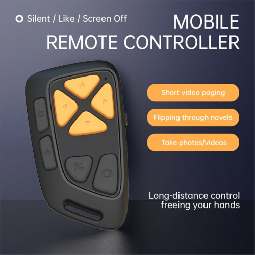 P4 Wireless Charging Bluetooth Mobile Phone Remote Control Multi-Function Silent Camera Shutter Selfie Page Turner 2