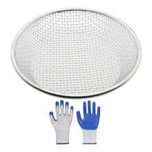 Gardening Sand Soil Compost Sifter, Sieve for Rocks Dirt Compost, 5 Gallon Bucket (1/4 Inch)