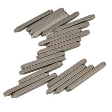 20 piezas kit de estampado de metal de acero 6 mm / 0.23 in