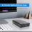 USB 3.0 DVD CD Case External HDD Mobile Box for 3.5 inch Enclosure ROM Burner EU Plug 7