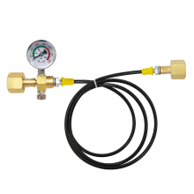 Refilling Station Charging Adapter Transfer Nitrogen Argon CO 2 From 40L Bottle to Small Welding Tanks G3/4