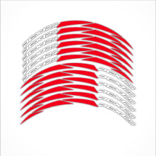 New Tire Modification Rim Stickers Reflective for Pcx 125 PCX125 2018 2019 red