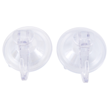 Large Transparent Reusable Heavy Duty Vacuum Suction Cup Hook