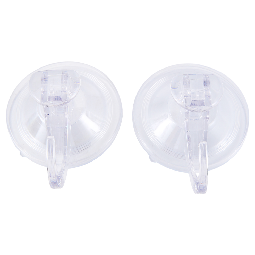Jehiatek Large Transparent Reusable Heavy Duty Vacuum Suction Cup Hook