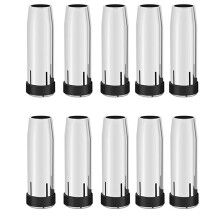 10PCS 24KD Gas Nozzle 10Pcs MIG Welding Torch Contact Tip for MIG/ Tool