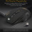 G1800 Computer Mouse, 2.4G Wireless Silent Optical Gaming Mouse for Pc, Laptop, (Gray) 3