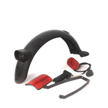 1 Set Electric Scooter Kit Rear Mudguard with Light for Upgraded M365 Pro 2 1S