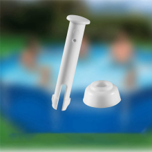 12 Pcs Plastic Pool Joint Pins & Rubber Seals for Above Ground Round Frame Swimming Parts 28270-28273(2.36In)
