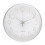Premium Silver Wall Clock, Decoration, Modern Silent Clock for Home Office Kitchen (25cm, Silver) 8