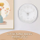 Premium Silver Wall Clock, Decoration, Modern Silent Clock for Home Office Kitchen (25cm, Silver) 5