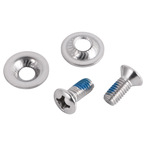 8Pcs/Set Snowboard Binding Screw Set, Mounting Screws with Snowboarding Washers Fixed Ski Accessories 2