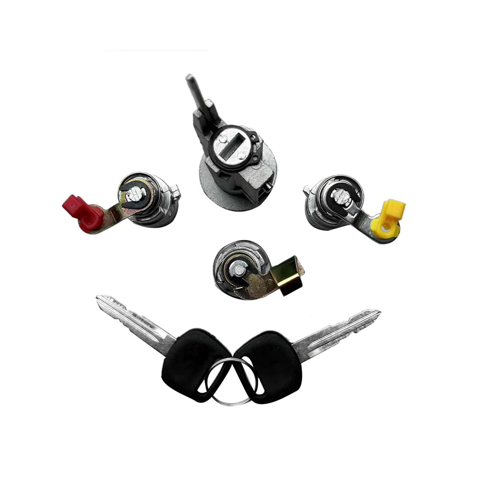 Car Ignition Door Locks & Gas Lock With 2 Keys Cylinder Set For Pickup Truck 1988 - 1997 69005-35130 69058-60041 4851472003671