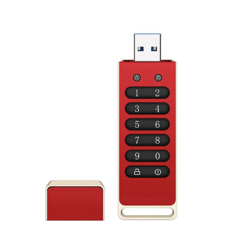 Secure USB Drive, 32GB Encrypted Flash Drive Hardware Password Memory Stick with Keypad 3.1 Disk