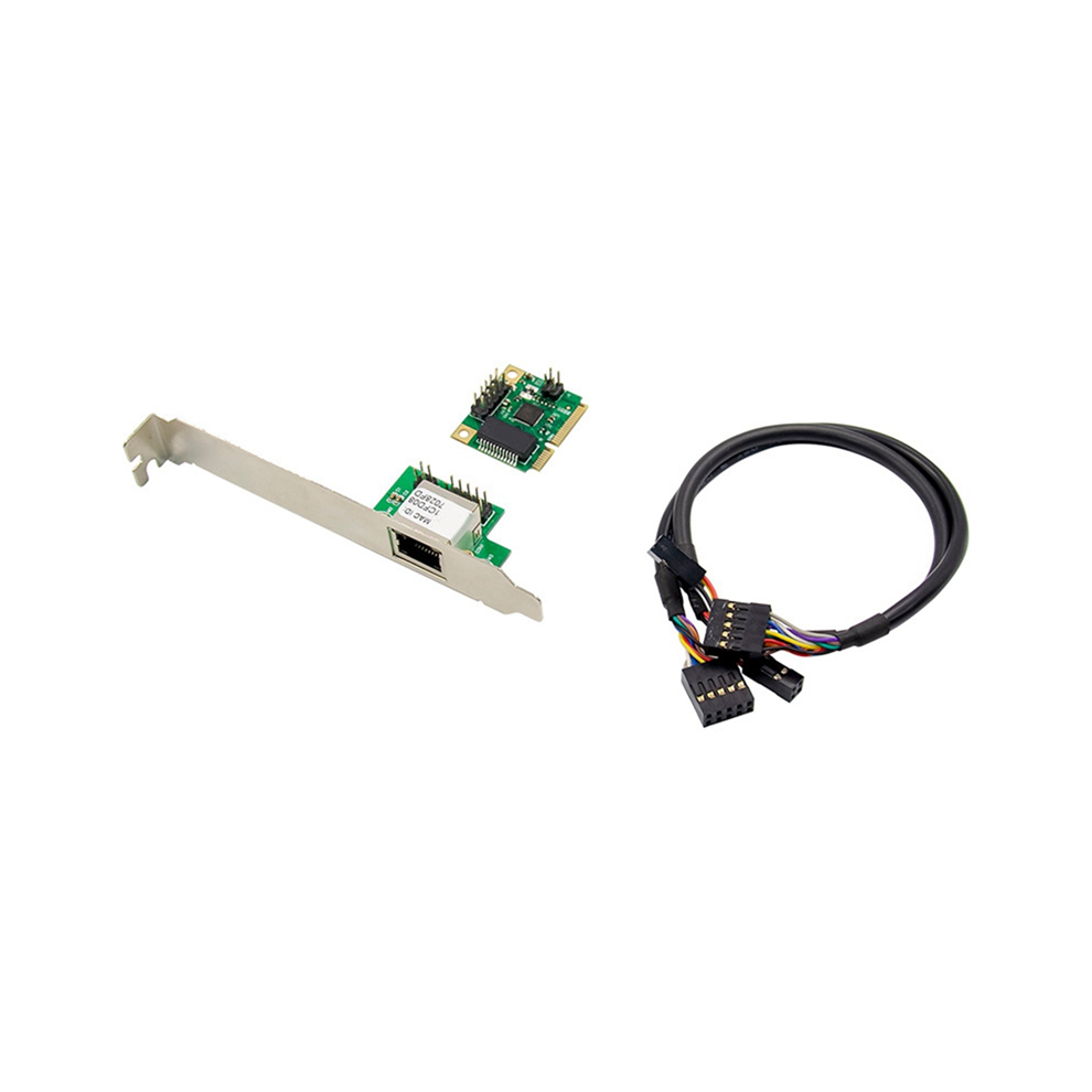 2.5Gb Network Card 2500Mbps Gigabit Ethernet Lan Adapter 1 Port Rj45 Mini Pcie For Pc Desktop 4851472006771