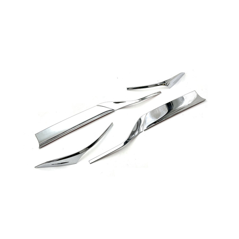 1Set Chrome Rear Tail Cover Trim For -V Vezel 2021-2023 Taillamp Lid Eyelid Eyebrow Molding Strip Light 4851472009697