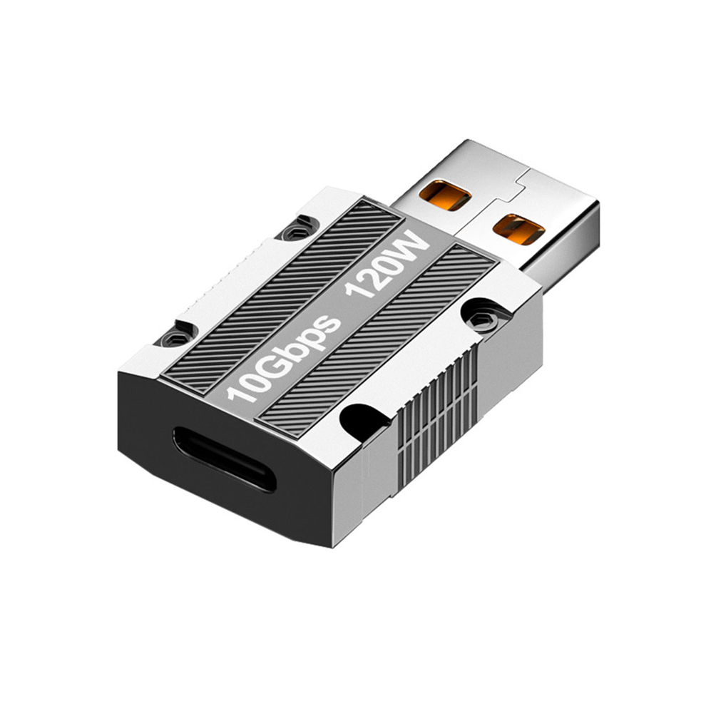 120W Zinc Alloy Type C To Usb Otg Adapter 10Gbps Male Usb-C Female Connector For Phone Adaptador 4851472009130