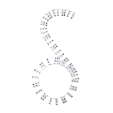 88 Key Removable Piano Keyboard Stickers Stave Notation Note Strip for Beginners Students