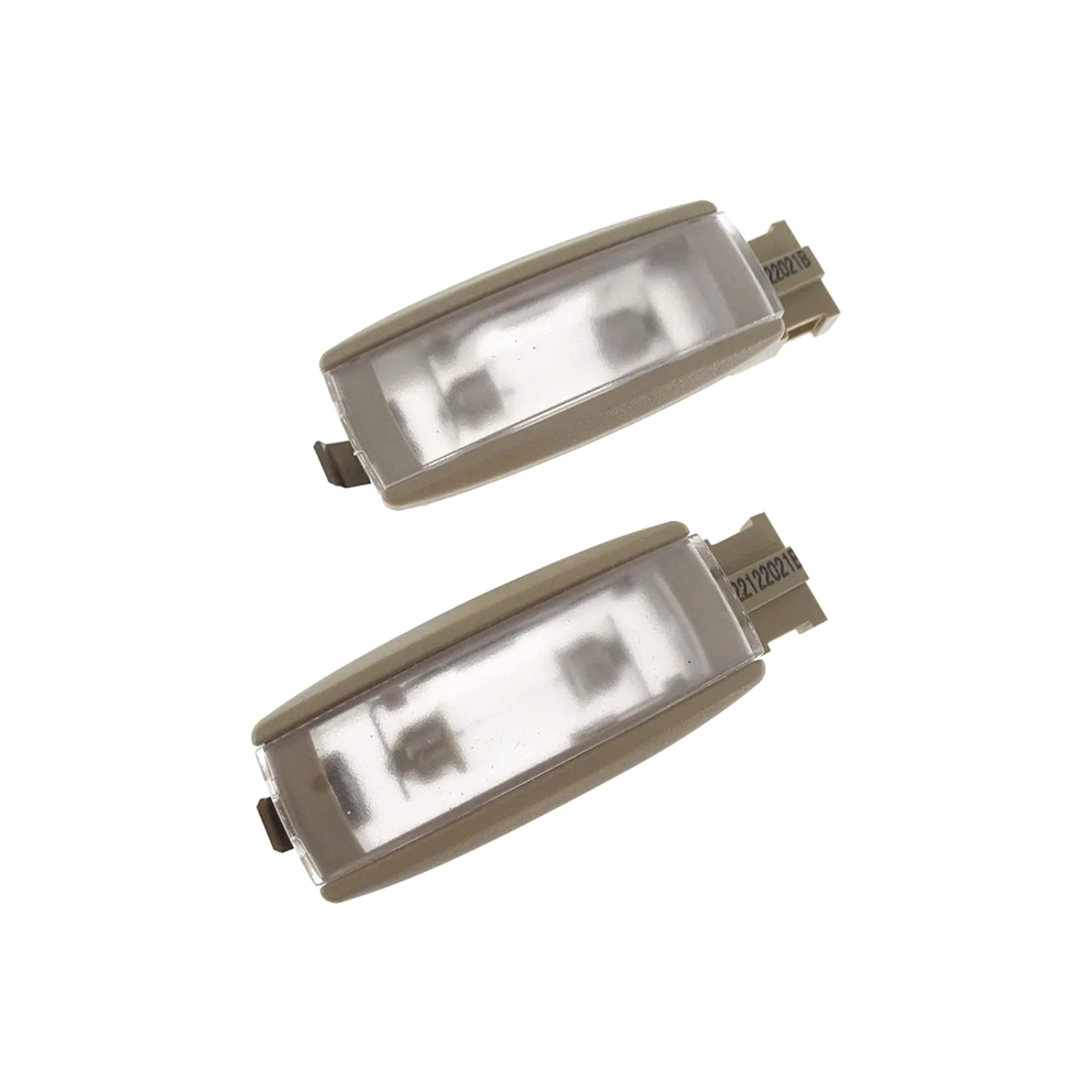 2Pcs Dome Lamp Reading For B6 B7 Cc Golf 5 Mk6 Mk7 Interior Makeup S 1Kd947109a Light/Beige 4851472014790