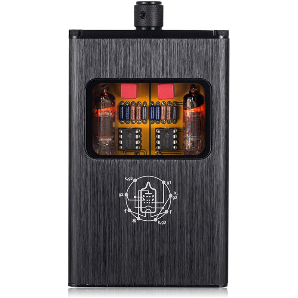 B4-X Portable Dual-Mono Vacuum Tube Headphone Amplifier Balanced Stereo Audio Amp Eu Plug 4851472021965