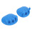 Large Toe Separator 2pcs for Correcting Foot Alignment, Blue 14