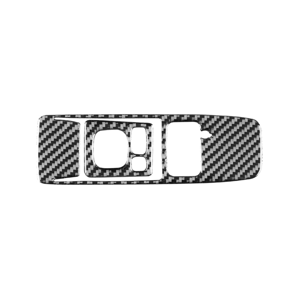 For Forester 2009-2012 Soft Carbon Fiber Car Headlight Control Switch Cover Trim Sticker Accessories 4851472025963