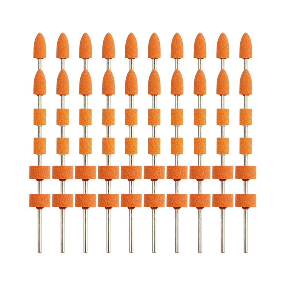 60Pcs Sanding Bits For Rotary Tool, Strong Grinding Stones With 1/8In Shank, Aluminum Oxide Accessories 4851472031117